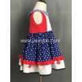 July 4th digital print baby girl dresses